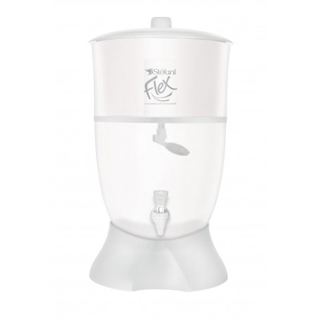 Filtre à eau Flex 6 Litres plastique BLANC (6l + 6l) Free bisphenol A,S,F Filtre à eau Flex 6 Litres plastique BLANC (6l + 6l) Free bisphenol A,S,F